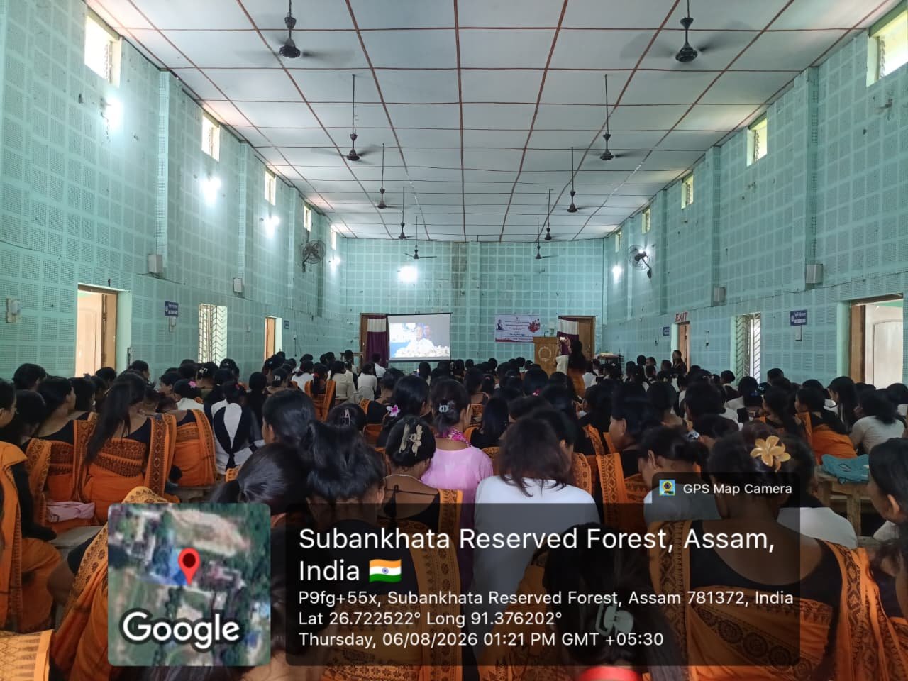 Distribution of Application Form for "Mukhya Mantri Nijut Moina Asoni & Nijut Babu Asoni"