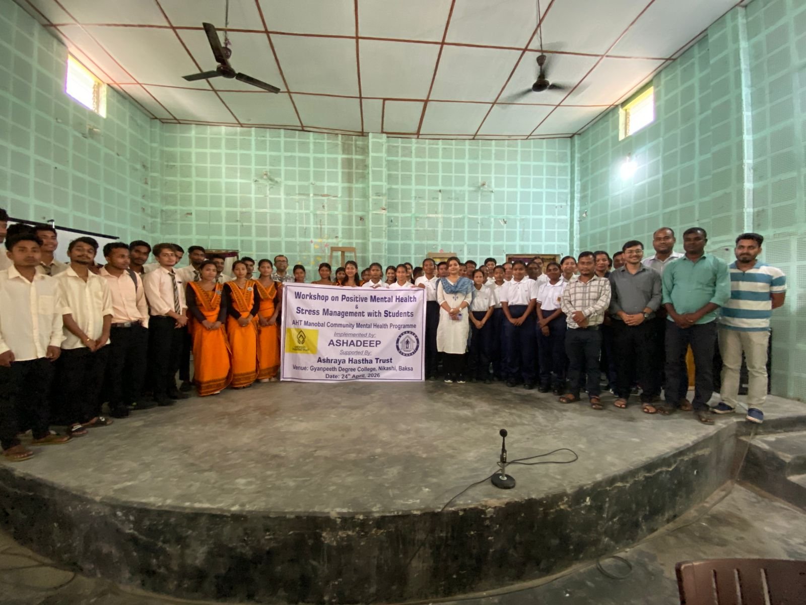 Workshop on Positive Mental Health and Stress Management with Students