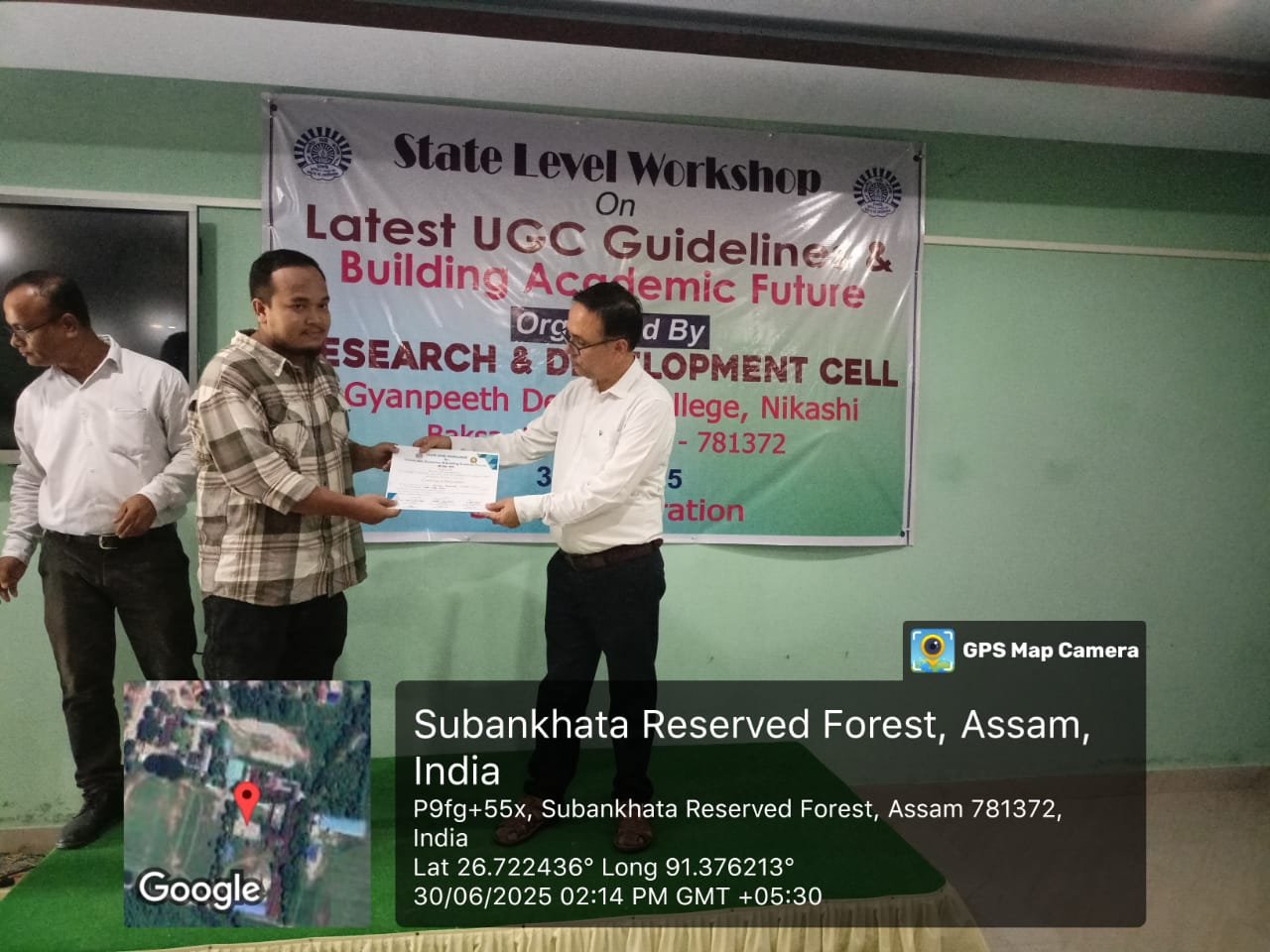 "State Level Workshop on Latest UGC Guideline and Building Academic Future"